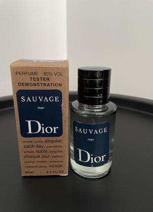 Dior sauvage тестер