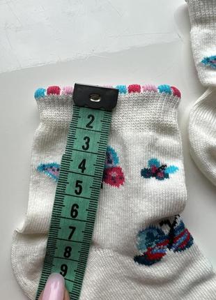 Носочки, шкарпетки з метеликами, русалочкою 31-34 розмір4 фото