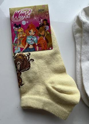 Носочки, шкарпетки з метеликами, русалочкою 31-34 розмір6 фото