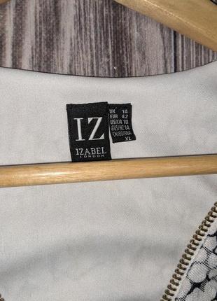 Гипюровая блуза с баской на подкладке izabel #24657 фото