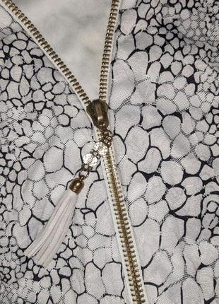 Гипюровая блуза с баской на подкладке izabel #24656 фото