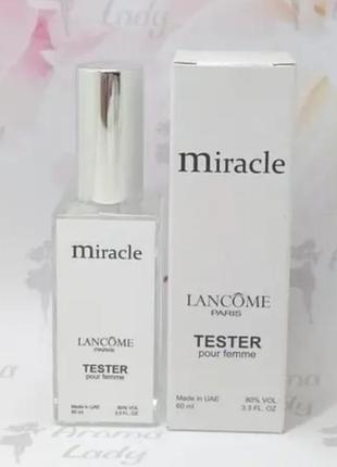 Тестер жіночий парфум lancome miracle ланком міракл 60мл