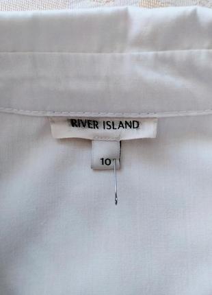River island.  белая блуза, рубашка.6 фото