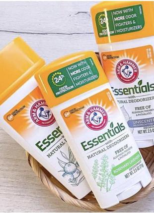 Натуральный гелевый дезодорант от arm & hammer essentials