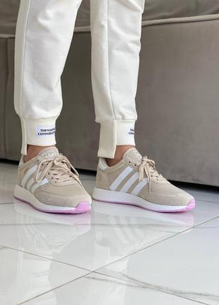 Кросівки жіночі yeezy adidas iniki beige