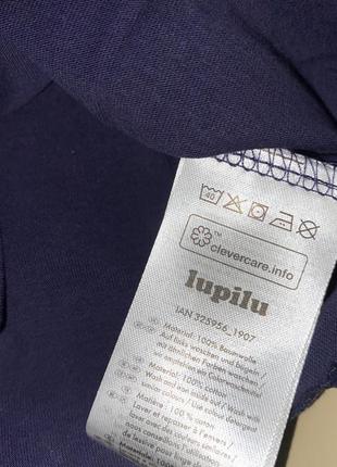 Набор коттоновых футболок из 3 шт., с принтами// размер: 86/92/49/ бренд: lupilu8 фото