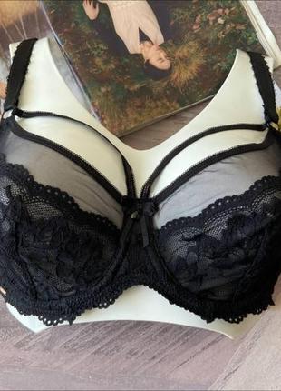 Бюстгальтер прозрачный 11089 lanny mode черный