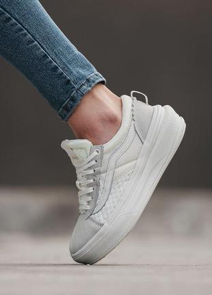 Кеды женские vans old skool overt plus cc