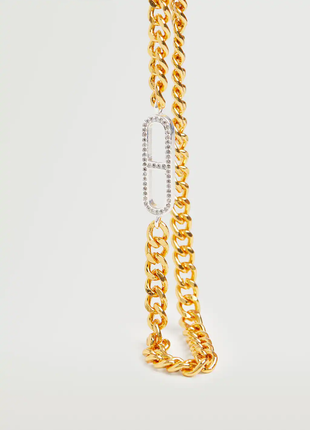Ожерелье, цепочка, колье, с подвеской, украшение, манго, mango2 фото