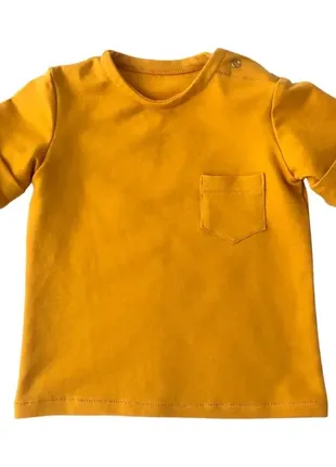 Трикотажная футболка от 1 до 6 лет, органический хлопок5 фото