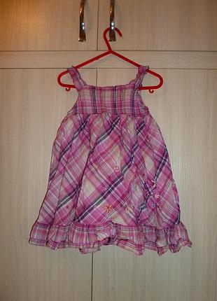 Бавовняний сарафан на 1-2 роки matalan