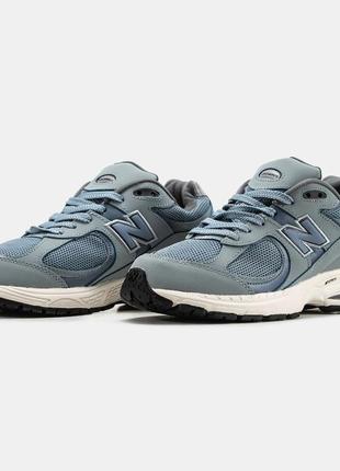 Кроссовки New Balance Men's thisisneverthat x 2002R in Gris Azul blue
