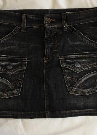 Юбка джинсовая, gas jeans1 фото
