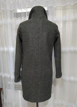 💖👍 люкс якість!стильне ділове пальто,френч, подовжений жакет із вовни та кашеміру5 фото