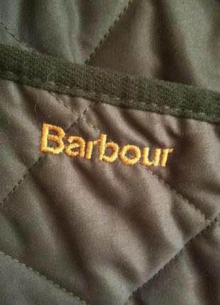 Чоловіча куртка стьоганка barbour (l-xl)3 фото