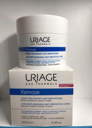 Липидовосстанавливающий насыщеный крем для сухой кожи uriage xemose lipid-replenishing cerat