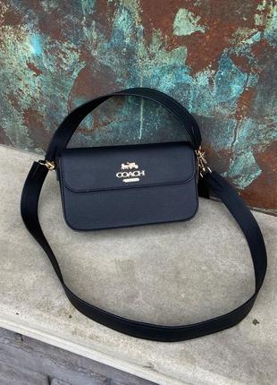 Сумка у стилі coach studio shoulder bag black9 фото