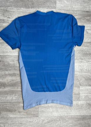 Nike футболка m и l размер голубая мужская спортивная оригинал4 фото