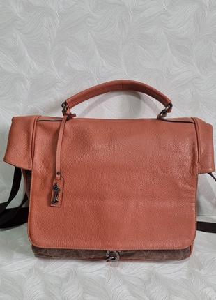 Шкіряна чоловіча сумка chiarotta bags