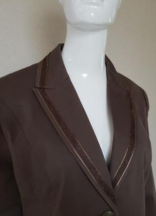 Стильний німецький жакет з вишивкою fabiani4 фото
