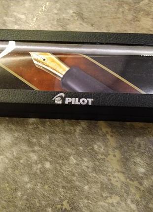 Перова ручка pilot vanishing point collection чорний корпус із золотими акцентами (60165)