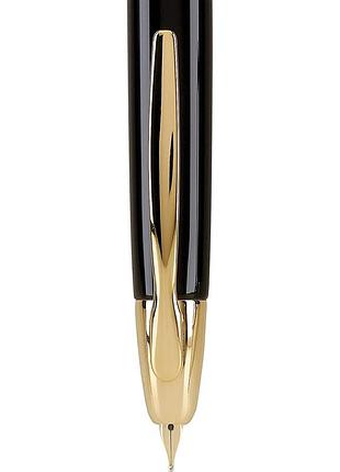 Перова ручка pilot vanishing point collection чорний корпус із золотими акцентами (60165)