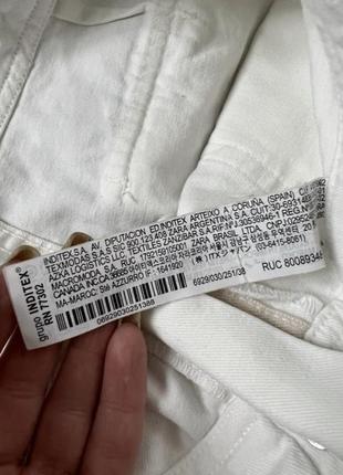 Прямі джинси молочні штани широкі джинси штани з кишенями стильні молочні карго6 фото