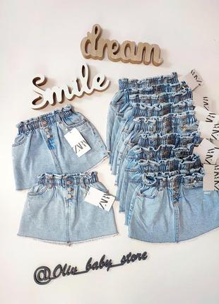 Zara new collection спідниця джинсова 92 см
