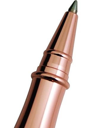 Ручка-роллер monteverde invincia rose gold with black carbon fiber rollerball pen (mv40061)3 фото