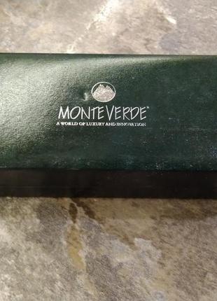 Ручка-роллер monteverde invincia rose gold with black carbon fiber rollerball pen (mv40061)8 фото
