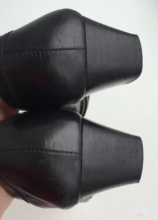 Кожаные туфли geox6 фото