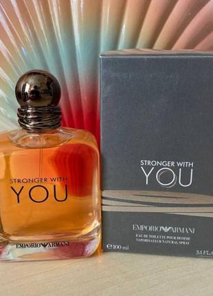 Туалетна вода emporio armani stronger with you 100 мл