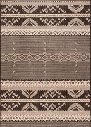 Ковер безворсовый karat naturalle 976/91 1.70x2.40 м прямоугольный бежевый коричневый