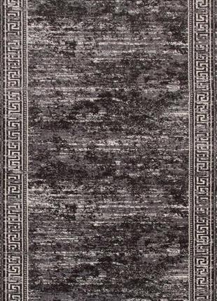 Ковровая дорожка karat mira 24001/190 0.80 м серый