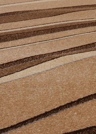 Килимова доріжка karat daffi 13001/120 2.00 м бежевий коричневий