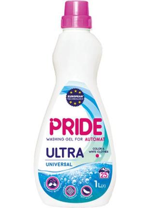 Гель для стирки pride afina ultra universal 1 л (4820211180881)1 фото