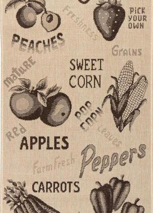 Ковер безворсовый karat naturalle 954/19 0.80x1.50 м прямоугольный бежевый