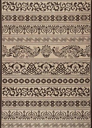 Ковер безворсовый karat naturalle 1911/19 1.20x1.70 м прямоугольный бежевый коричневый
