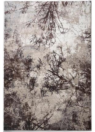 Ковер unicorn phoenix 400 bej 1.60x2.30 м прямоугольный бежевый коричневый