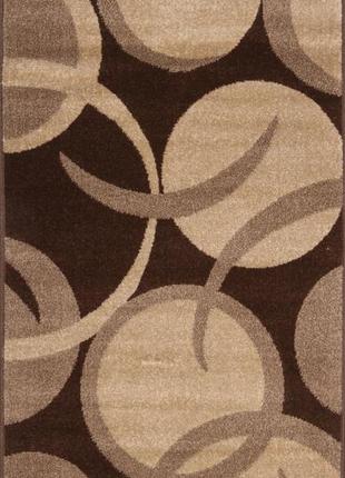 Килим karat daffi 13011/140 0.80x1.50 м прямокутний коричневий