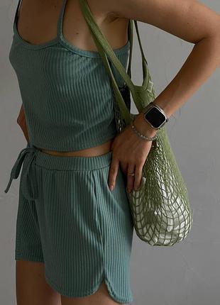 Костюм (топ+шорти)