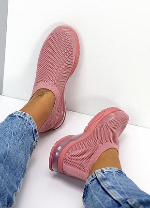 Мокасини "indi" текстиль