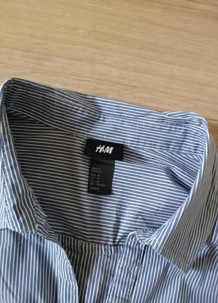Жіноча блуза у тонку смужку від h&m/ літня блуза5 фото