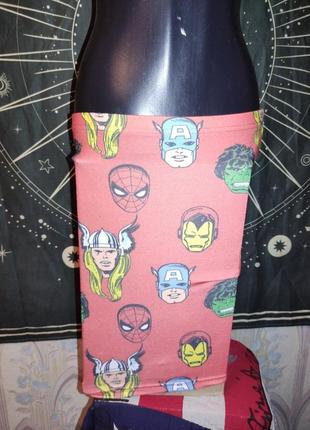 Крута спідниця олівець  primark x marvel