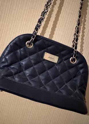 Кожаная сумка dkny 8