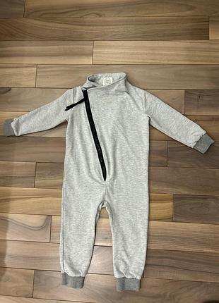Детский комбез из хлопковой ткани бренд two moms
