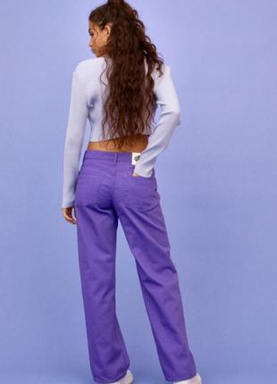 Актуальні фірмові джинси із широкими штанинами divided h&amp;m