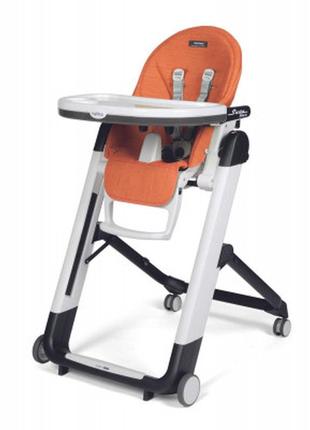 Стільчик для годування peg-perego siesta follow me wonder orange (плямистійкий жовтогарячий) (ih03000000wd48)