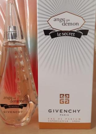 Парфюмированная вода givenchy ange ou demon le secret ангел и демон 100 мл2 фото