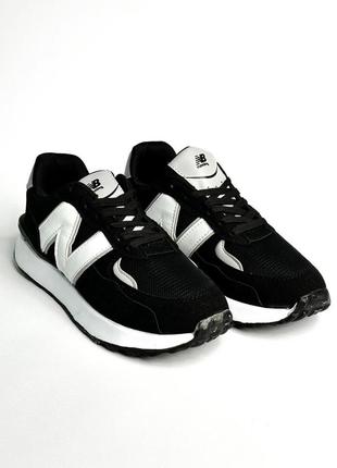 📌 удобные new balance running black white кроссовки черные белые темно серые свет серые пена3 фото